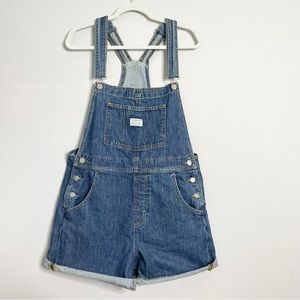 LEVI STRAUSS & CO. Two Horse Brand Vintage Inspired Overalls Denim Shortalls
